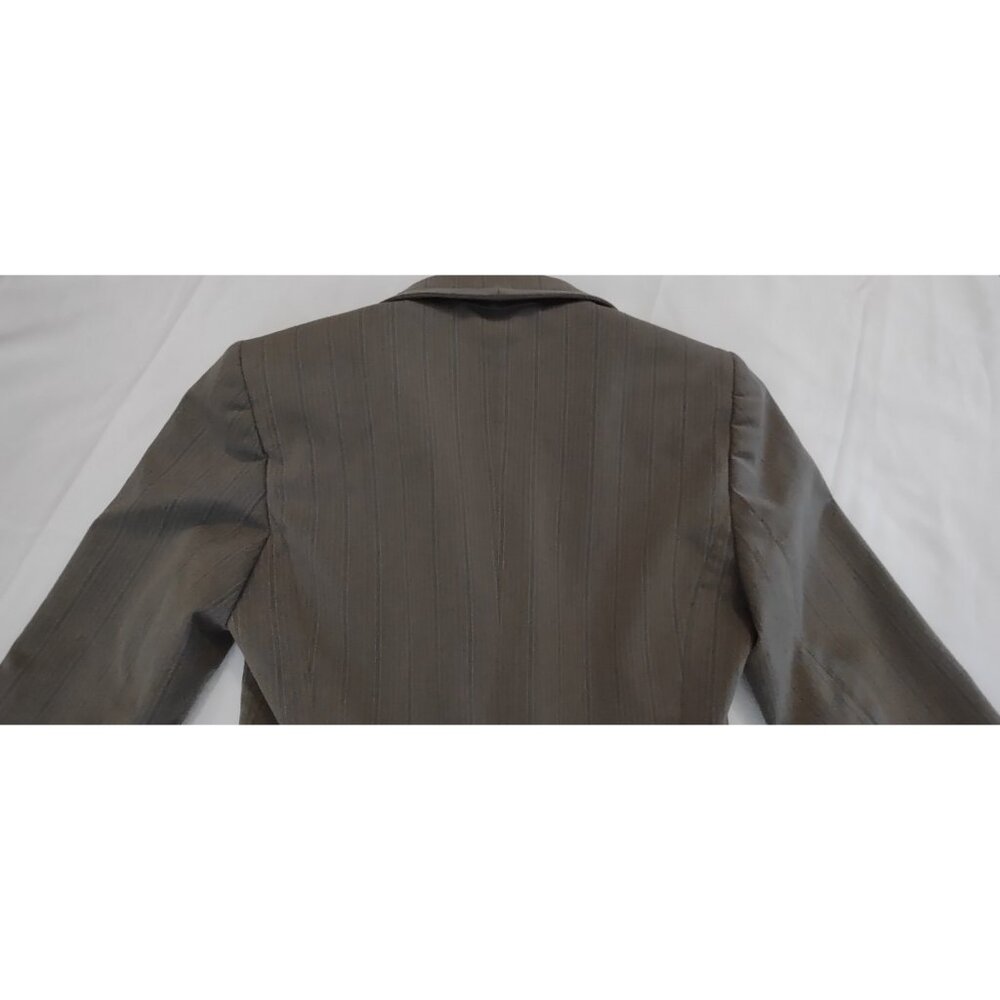 ANTONIO MELANI   Structured Classic Blazer Jacket Top Size 0 Dark Gray - Picture 8 of 13